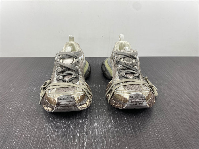 Balenciaga 3XL Trainer Worn Out Dark Grey 734734 W3xl7 9191