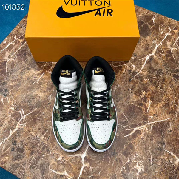 LV x OFF-WHITE x Nike Air Jordan 1