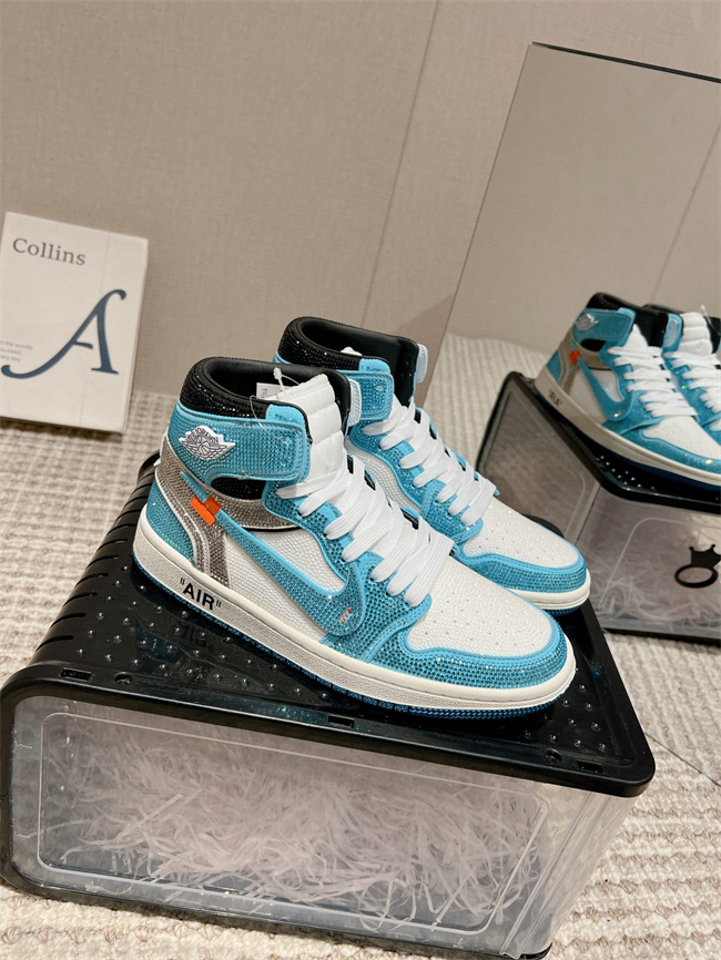 Dior x Nike Air Jordan High crystal D004