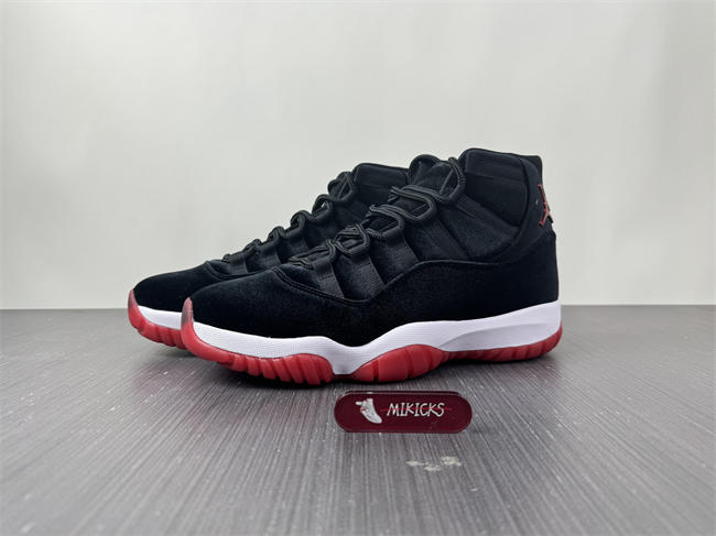 Air Jordan 11 WMNS “Bred Velvet” Rumored to Release Holiday 2024 DB5457-061