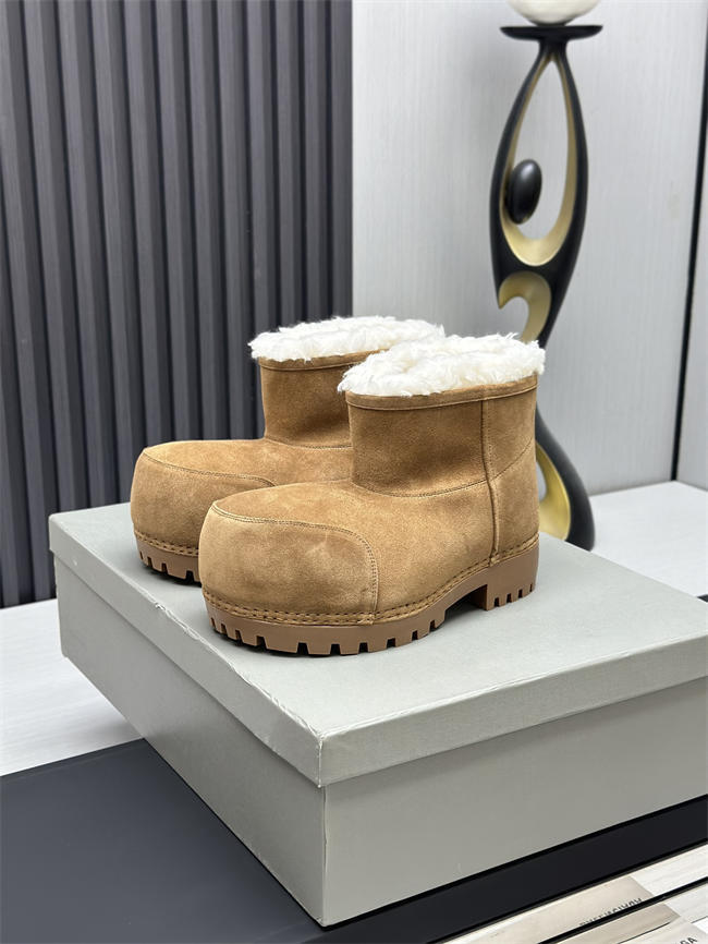 Balenciaga Alaska Fur Boot