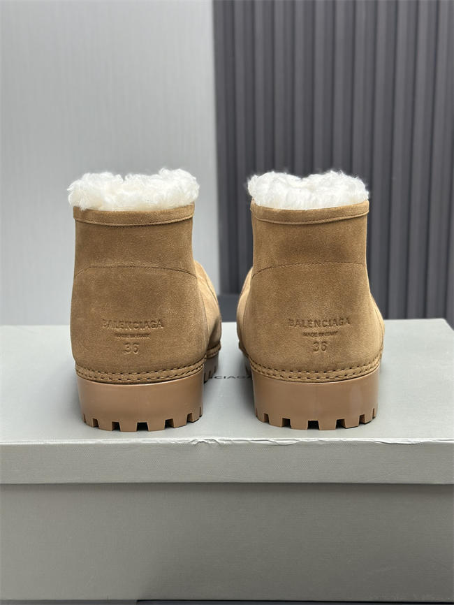 Balenciaga Alaska Fur Boot