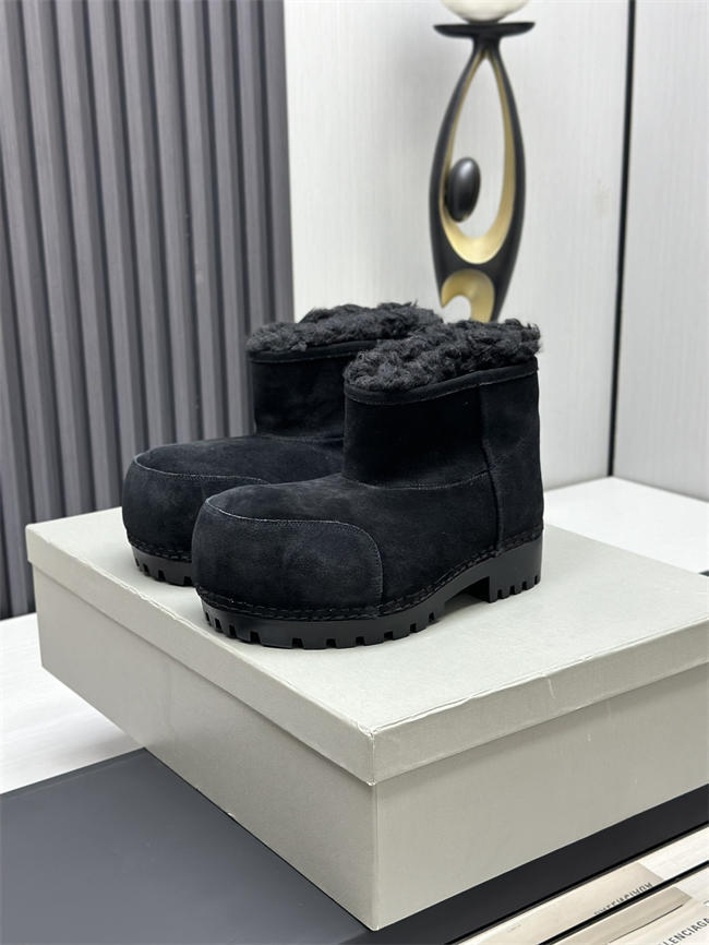 Balenciaga Alaska Fur Boot