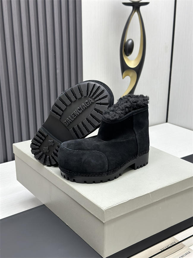 Balenciaga Alaska Fur Boot
