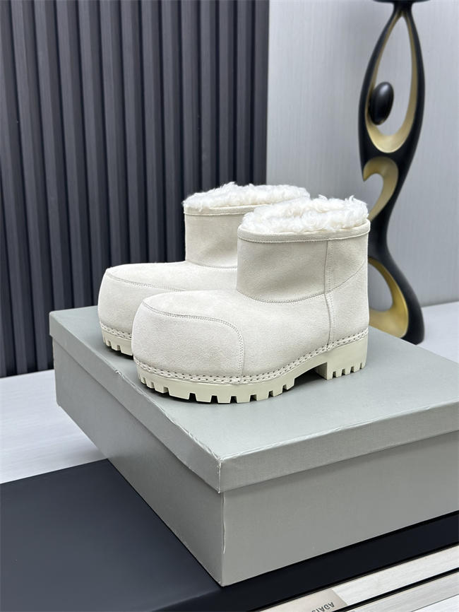 Balenciaga Alaska Fur Boot