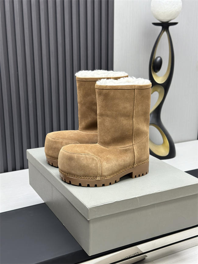 Balenciaga Alaska Fur Boot
