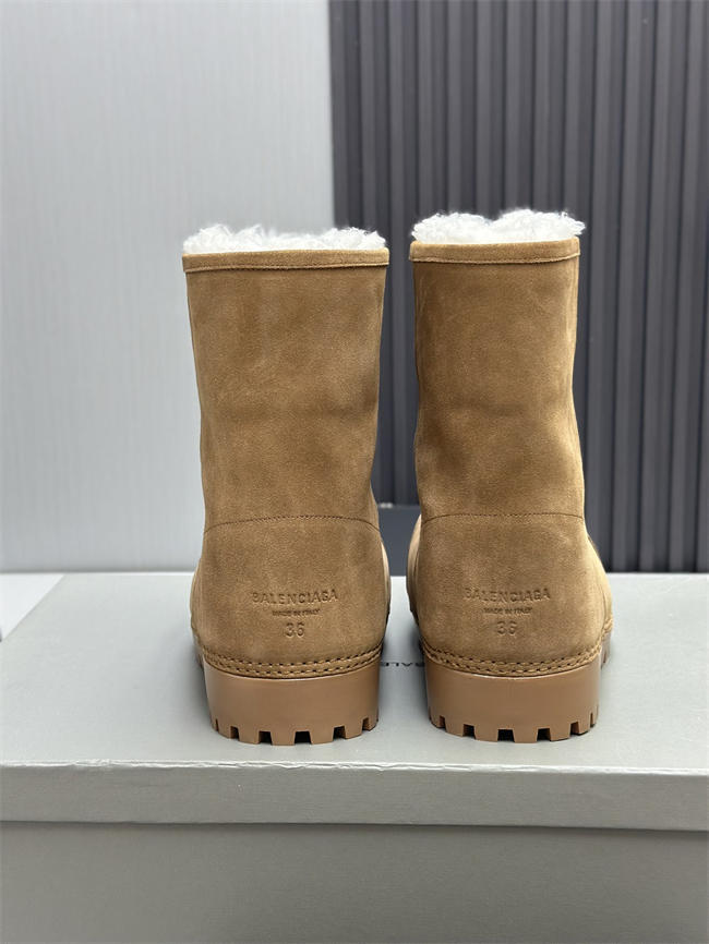 Balenciaga Alaska Fur Boot
