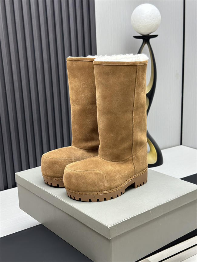 Balenciaga Alaska Fur Boot