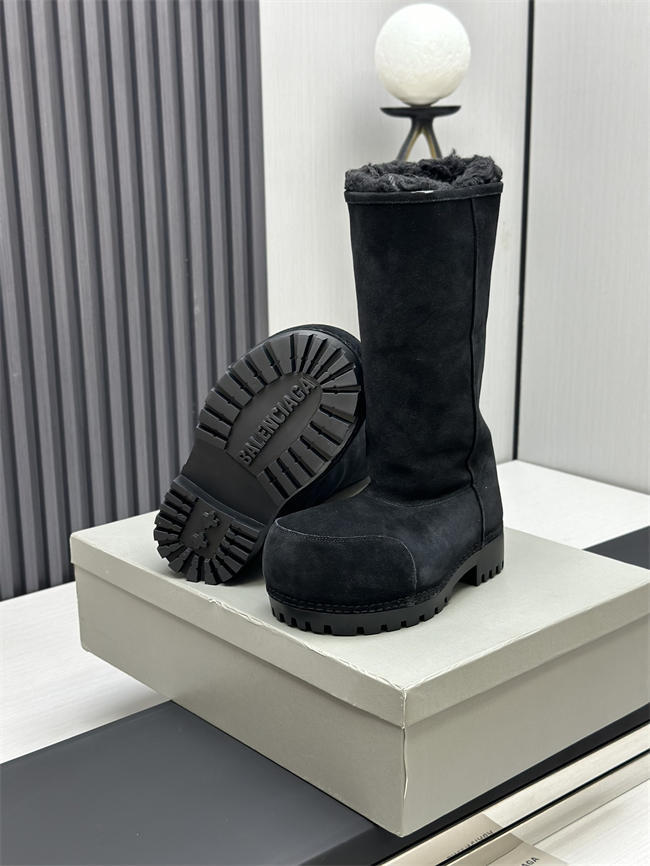 Balenciaga Alaska Fur Boot