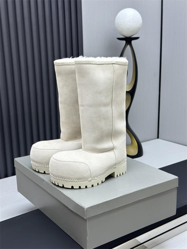 Balenciaga Alaska Fur Boot
