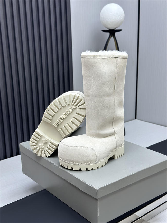 Balenciaga Alaska Fur Boot