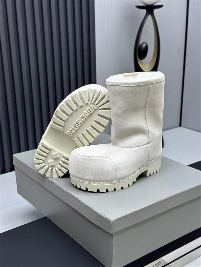 Balenciaga Alaska Fur Boot