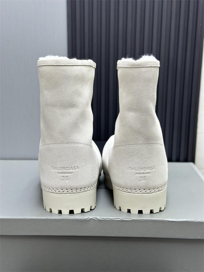 Balenciaga Alaska Fur Boot