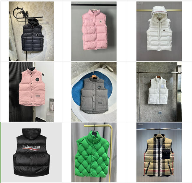 Winter Vest Contact Customer Service for Detail Info