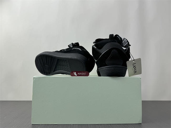 Lanvon Curb SneakerBlack Grey FM-SKRK11-REFL-P2210