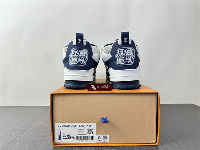 Luis Vitton LV Skate Sneaker Marine White 1AARRL